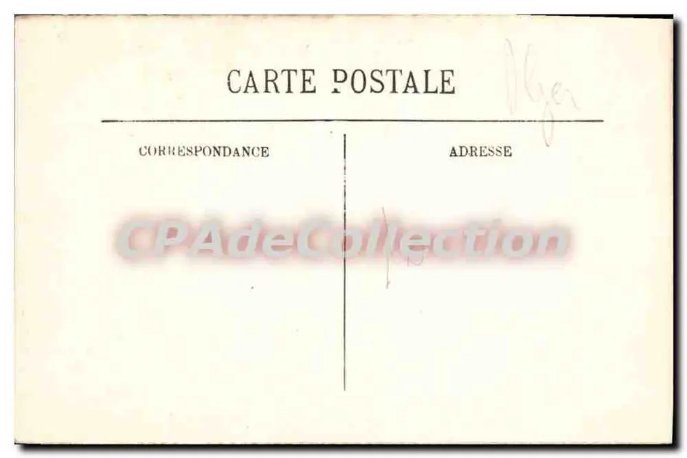 ALGER — La Rue du Chameau — LL. — N° 37 - Achterkant