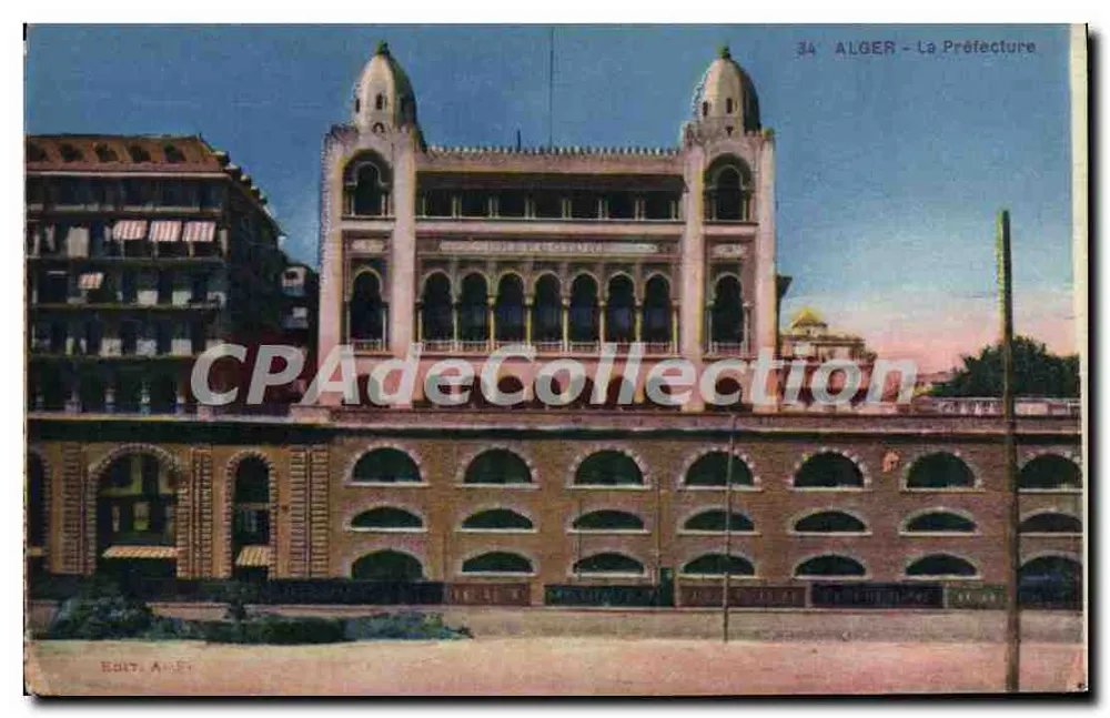 Argel - A Prefeitura — editor A.-F., n° 34 - Frente