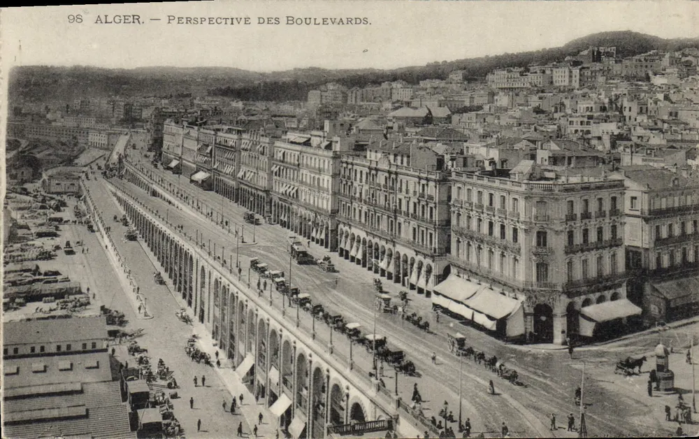 Argel — Perspectiva dos Boulevards — Editor anônimo, n° 96 - Frente