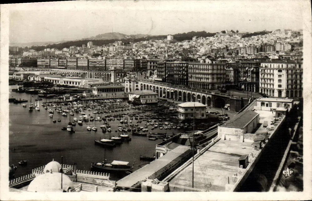 Ansicht des Hafens von Genua — CAP — Nr. 125 - Vorderseite