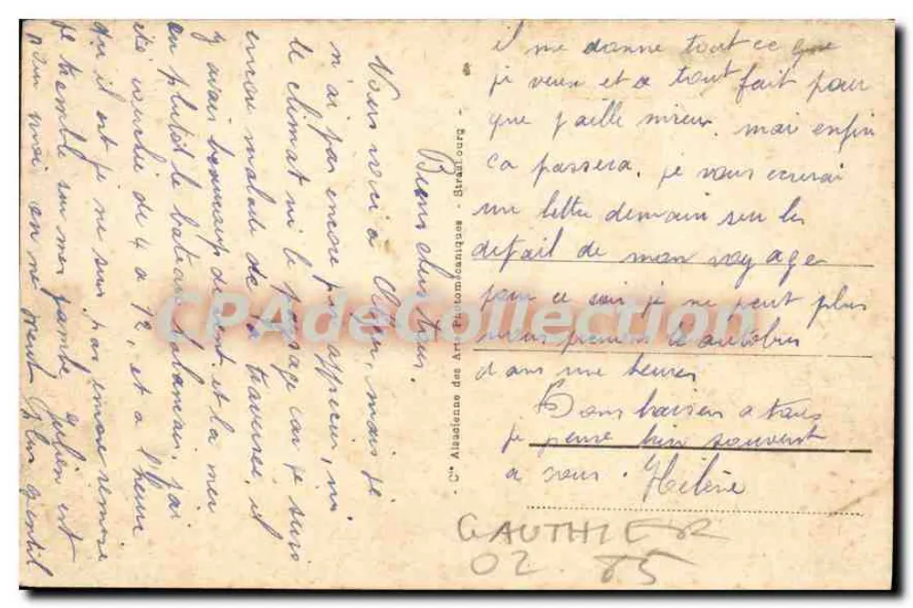 ALGER - Nossa Senhora da África — editor CPAM, n°87 - Verso
