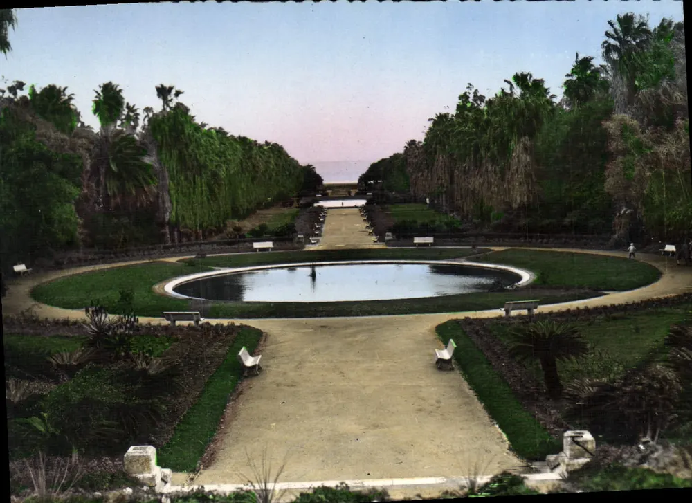 Jardim de Ensaios — Argel — Edição Y. Campagne - Frente