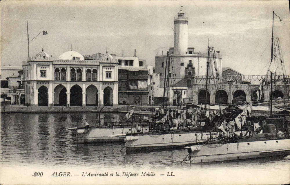 Alger — A Amiralidade e a Defesa Móvel — LL. N°300 - Frente