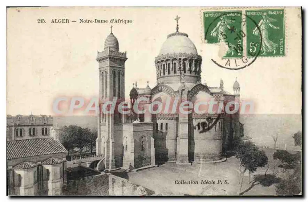 ALGER — Nossa Senhora da África — Coleção Ideal P. S. - Frente