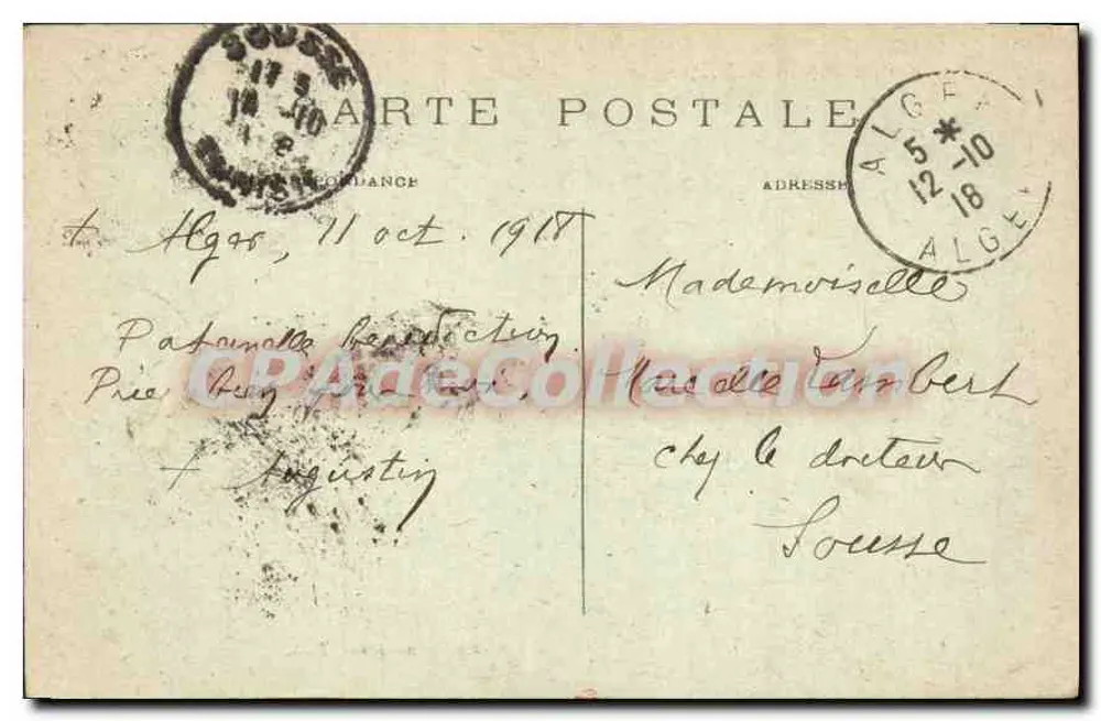 ALGER — Nossa Senhora da África — Coleção Ideal P. S. - Verso
