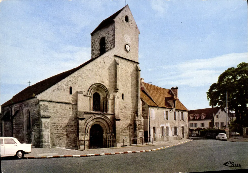 Villennes-sur-Seine — Igreja do Século XI — Éditeur CIM - Frente