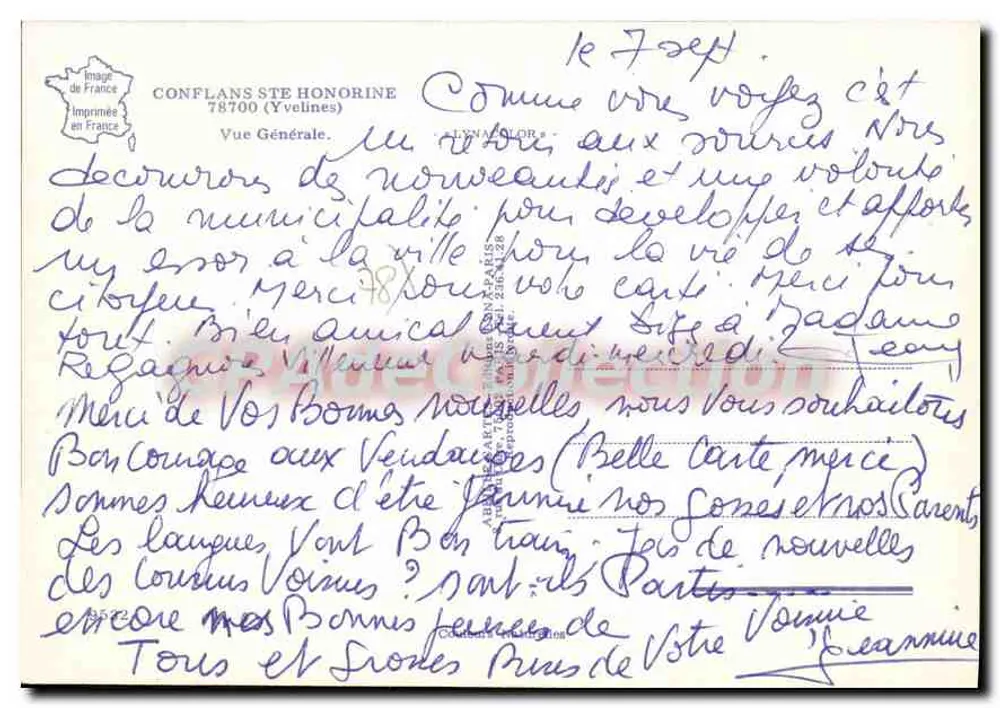 कॉन्फ्लांस-सेंट-हॉनोरिन - व्यापक दृश्य - लिना - पीछे