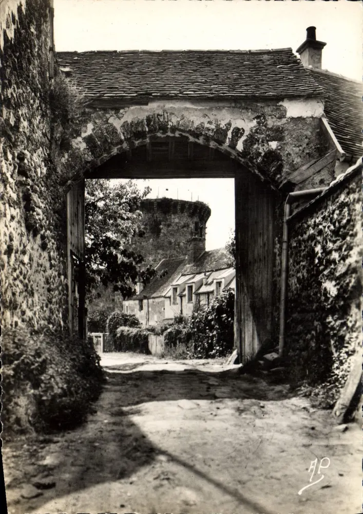 Chevreuse (Seine-et-Oise) — Die Alte Pforte und die Mauern — Les Éditions d'Art 4P. Cebert - Vorderseite