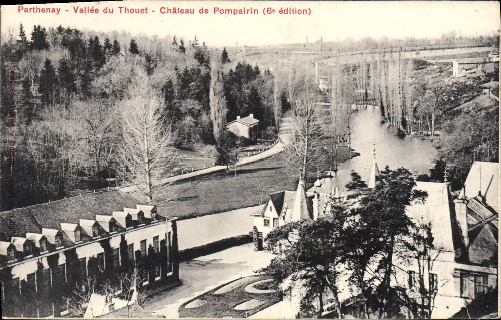 Parthenay - Tal des Thouet - Schloss Pompairin (6. Auflage) - Vorderseite