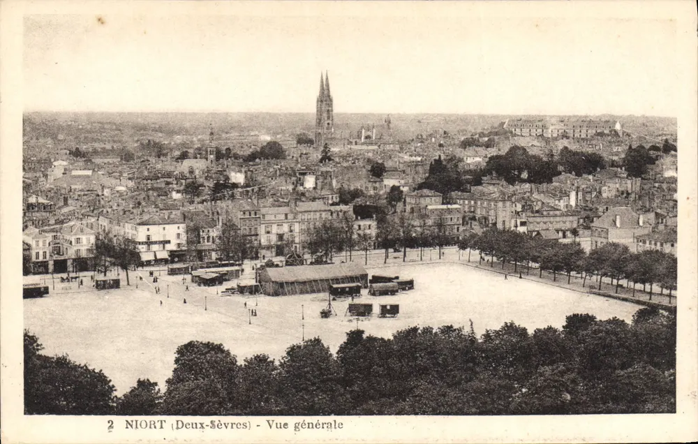 Niort (Deux-Sèvres) - Allgemeiner Blick — A. Morn, Niort, n°2 - Vorderseite