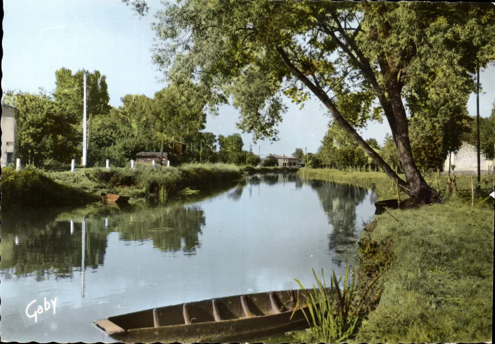 Der Große Kanal und die Sèvre — Die grüne Venedig (Deux-Sèvres) — Gaby Editions - Vorderseite