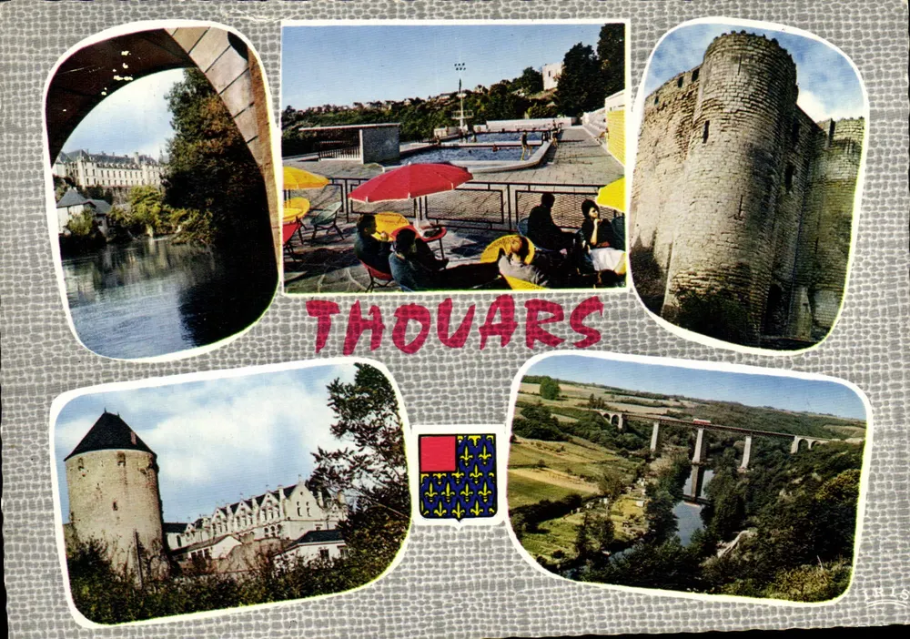 Thouars — Panoramablick — Mexichrome - Vorderseite