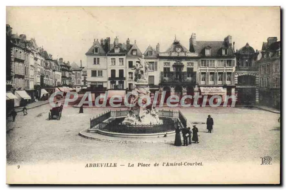 Abbeville — Ansicht der Place de l'Amiral-Courbet — JND Phot. - Vorderseite