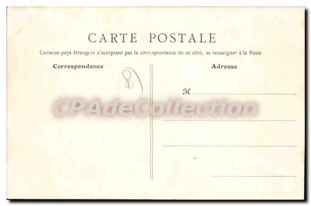 Abbeville. Kavallerieviertel — B. F., Paris, n°12 - Rückseite