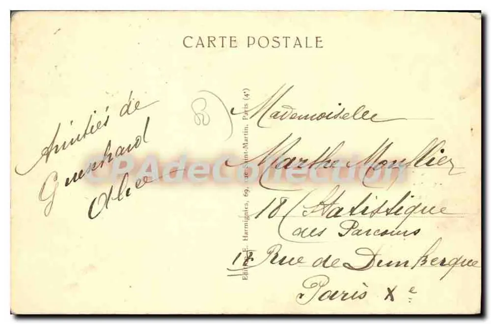 Abbeville — Die Station — Verlag Harmignies, Nr. 13 - Rückseite
