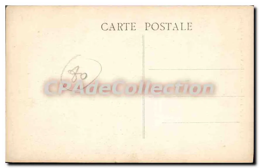 Albert (Somme) — O Hotel de Ville — Foto Chivot, Ed. de l'Offrandier - Verso