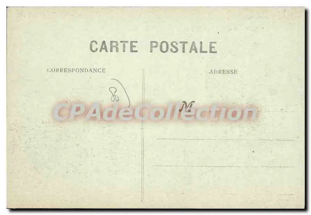 Albert (Somme) — A Rua de Bapaume — editor R. Lelong, 21, Rue St-Martin, Amiens - Verso