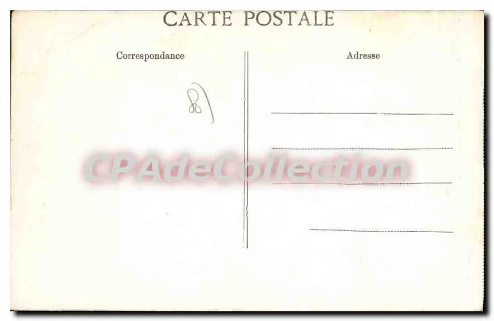 Albert (Somme) — Após o bombardeio — Editor: L. B. C. Berger - Verso