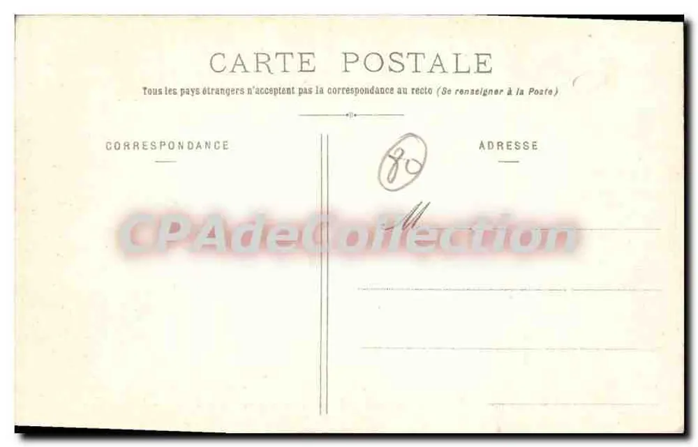 Amiens - Boulevards Belfort, Elsass-Lothringen, Beauvillle — L. Caron, phot.-édit., Amiens - Plaques Jouglard, n°107 - Rückseite