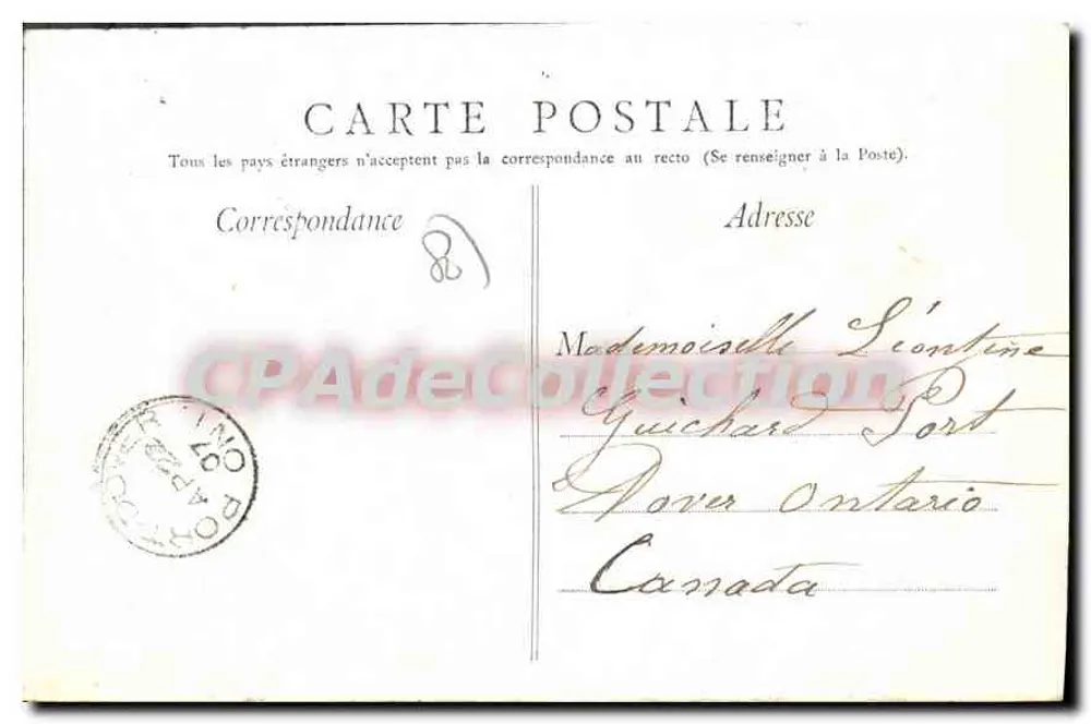 Amiens — Os Hortillonnages — L. Carou, fot.-edit., Amiens - Verso