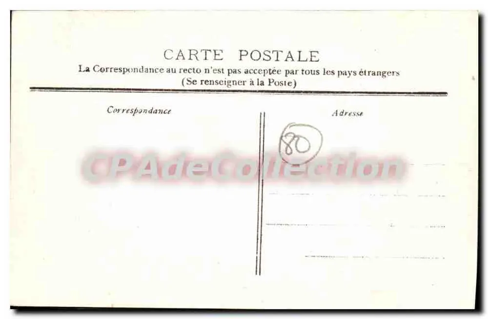 Amiens - Les Hortillonnages — L. Caron, fot. edit. Amiens - Plaques - Verso