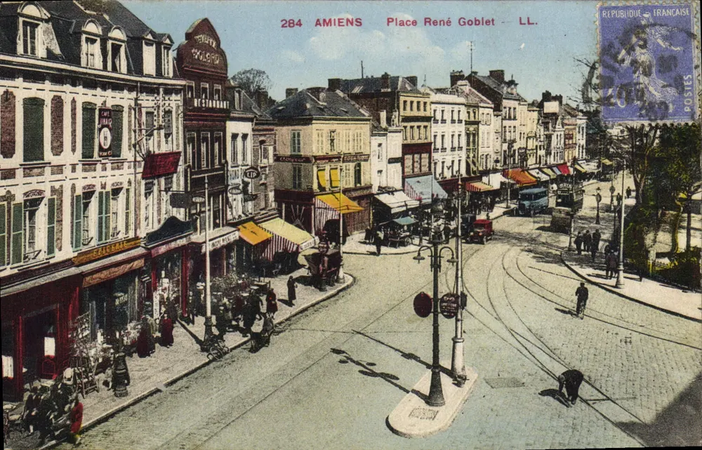 Amiens — Praça René Goblet — LL. n°284 - Frente