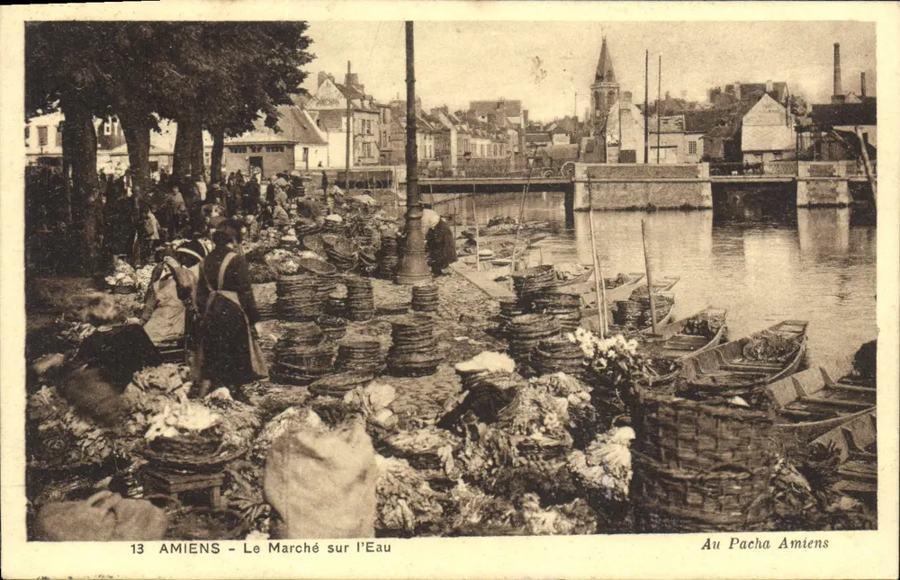 AMIENS - O Mercado sobre a Água — Au Pacha Amiens, n°13 - Frente