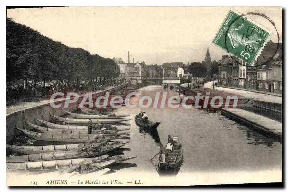 AMIENS — O Mercado sobre a Água — LL. n°145 - Frente