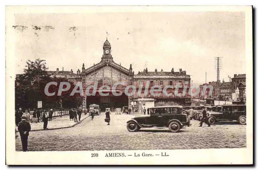 Amiens — A Estação — LL. — n° 299 - Frente