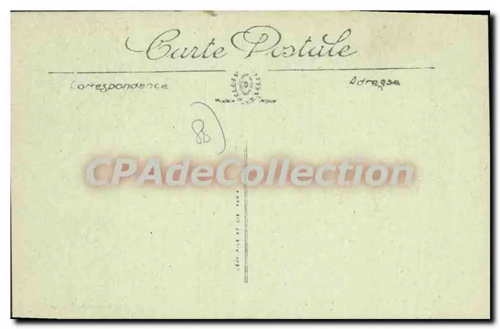 Amiens — O Mercado sobre a Água — Edição Novas Galerias n°1447 - Verso