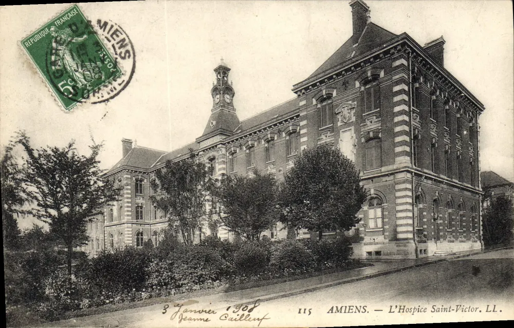 Amiens — Hospicjum św. Witalis. LL. — nr 115 - Awers