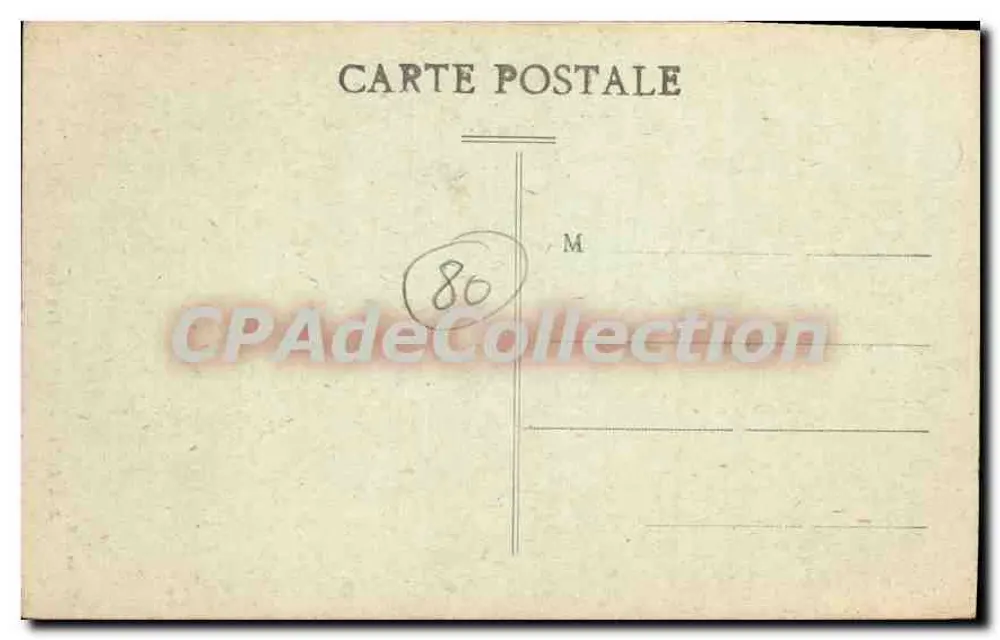 Amiens (1918) — As Novas Galerias — Edição C. N. n°2 - Verso