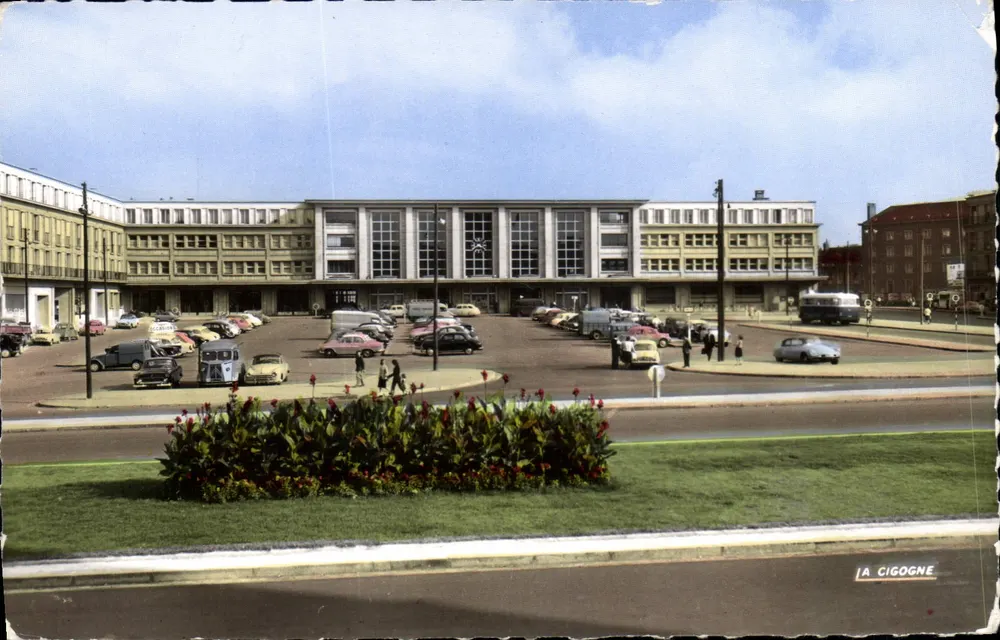 A Estação do Norte — Amiens (Somme) — Edição 'La Cigogne' - Frente