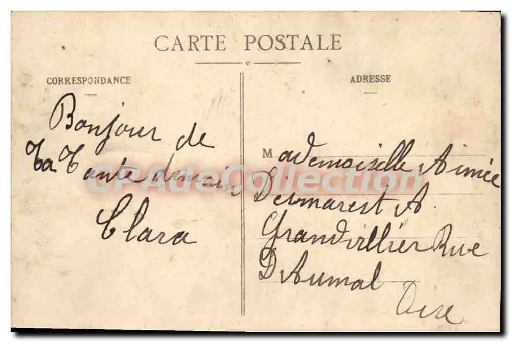 Amiens - O Hôpice São Victor - Edição C. N. - Verso