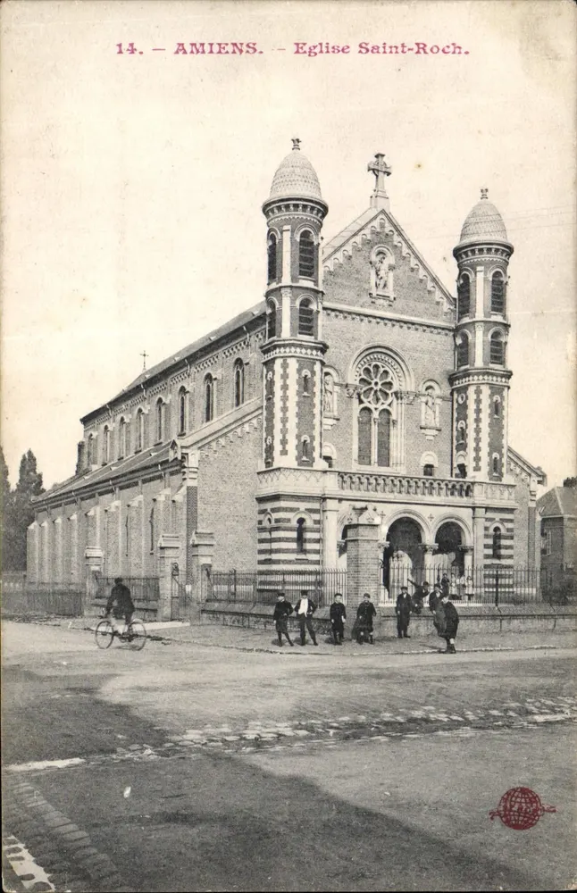 Amiens — Katedra św. Rocha — wydawca anonimowy, nr 14 - Awers