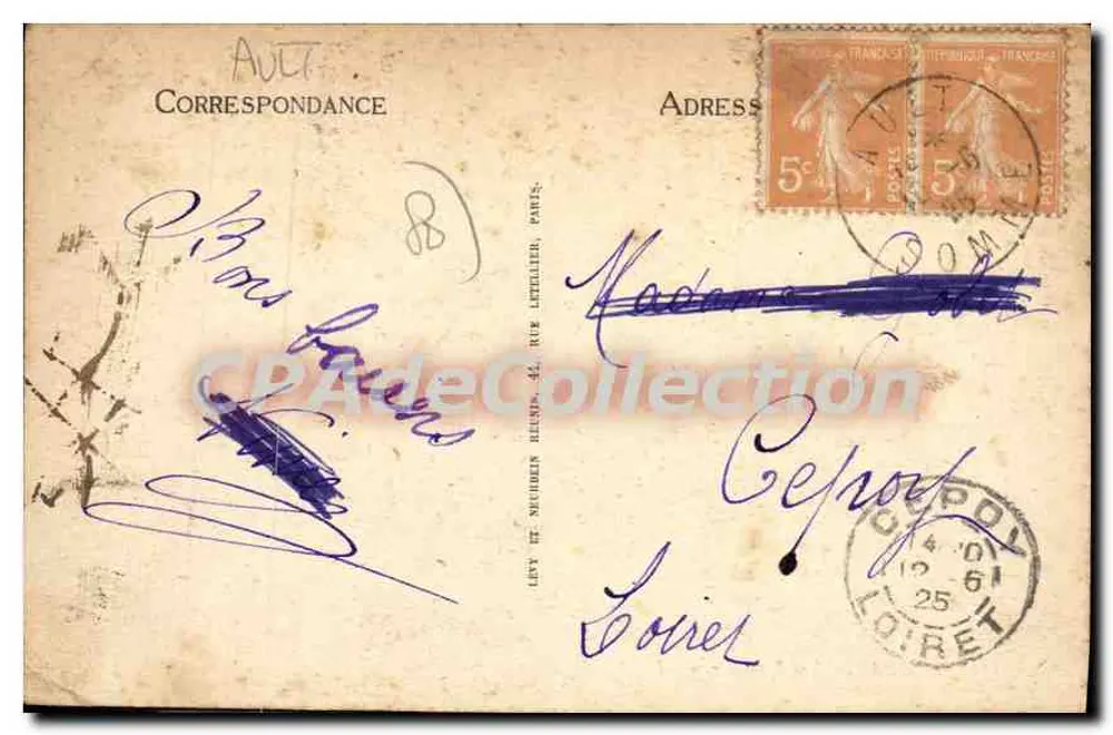 Onival - As Falésias - P.L. - Verso