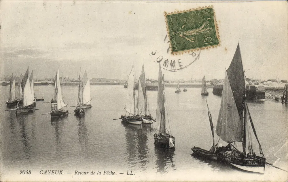 Cayeux-sur-Mer — Retorno da Pesca — LL. n°2048 - Frente
