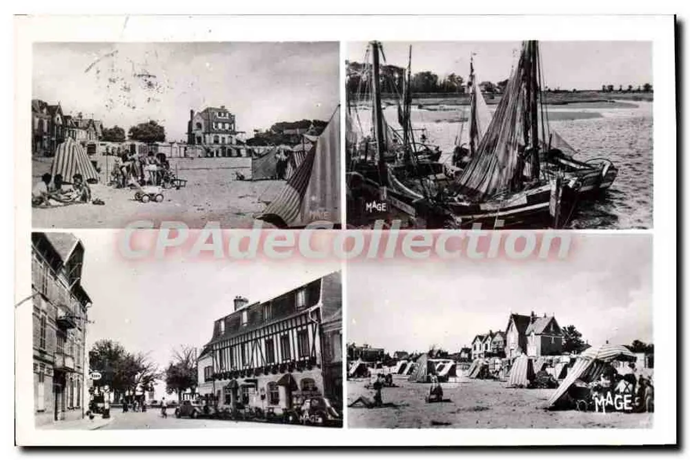 MAGE — Vista da praia, barcos, rua e acampamento — Édit. G. Réant - Frente