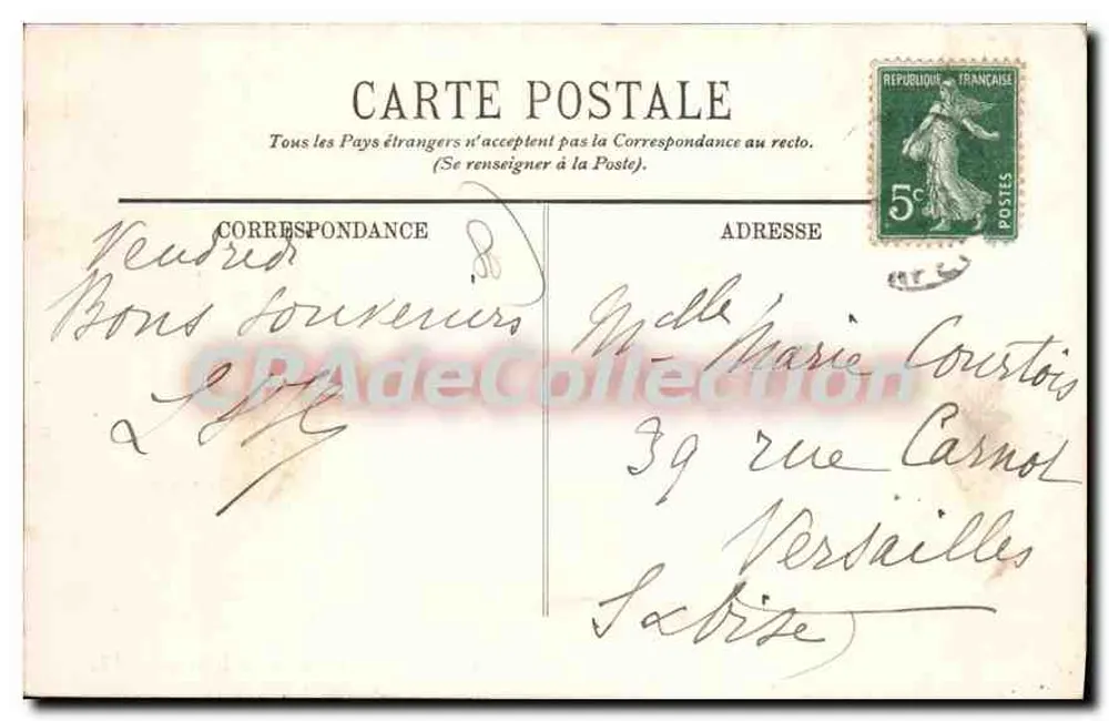 MERS-SUR-MER — La Promenade de la Plage — LL. n°99 - Reverso