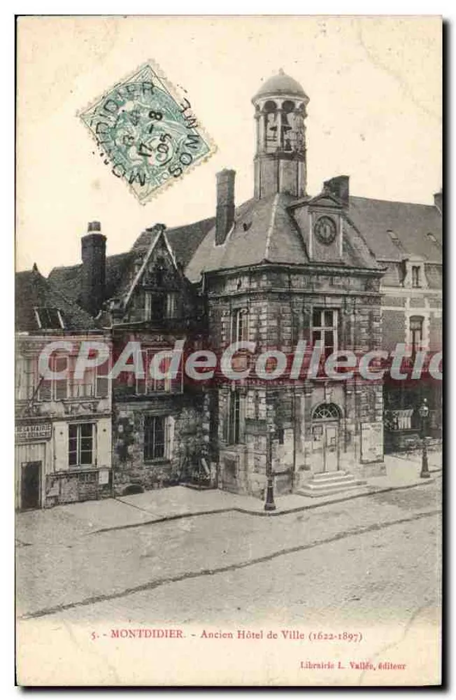 Montdidier - Altes Rathaus (1622-1897) — Librairie L. Vallée, Verlag - Vorderseite