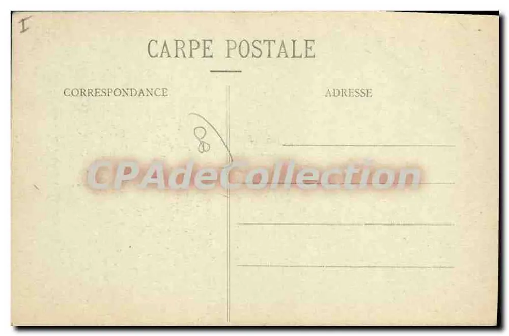 Montdidier (Somme) - Estátua de Parmentier - Librairie-Boumetière P. Gigen, Montdidier - Verso