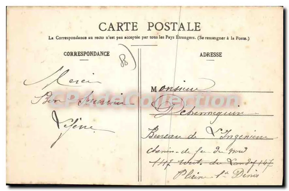 Le Quesnel (Somme) - Cappella di N.-D. Auxiliatrice — A. Rigorgne, fot. Édit. Le Quesnel (Somme) - Verso