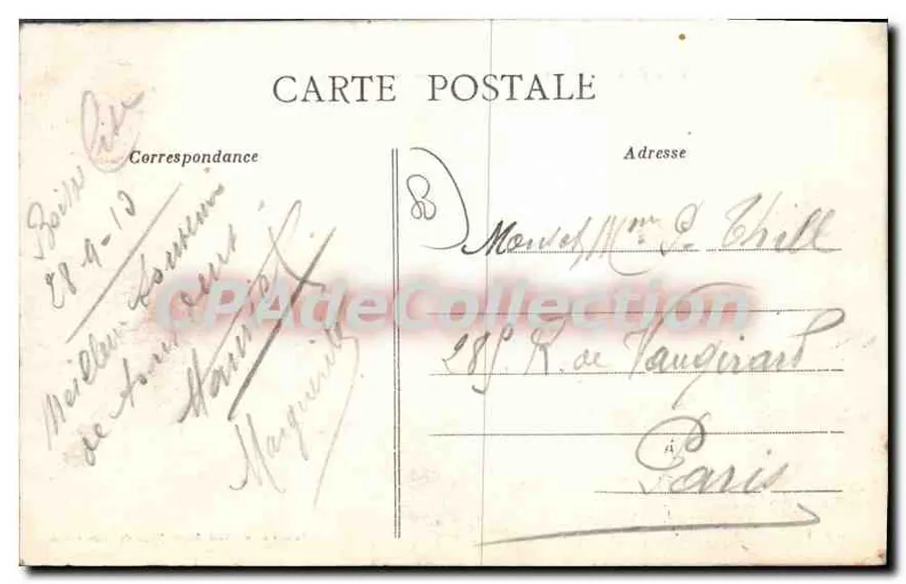 Plage du Bois-de-Cise — Das Neue Hotel und die Falaisons de Mers — Verlag: Samion, Seriennummer nicht sichtbar - Rückseite