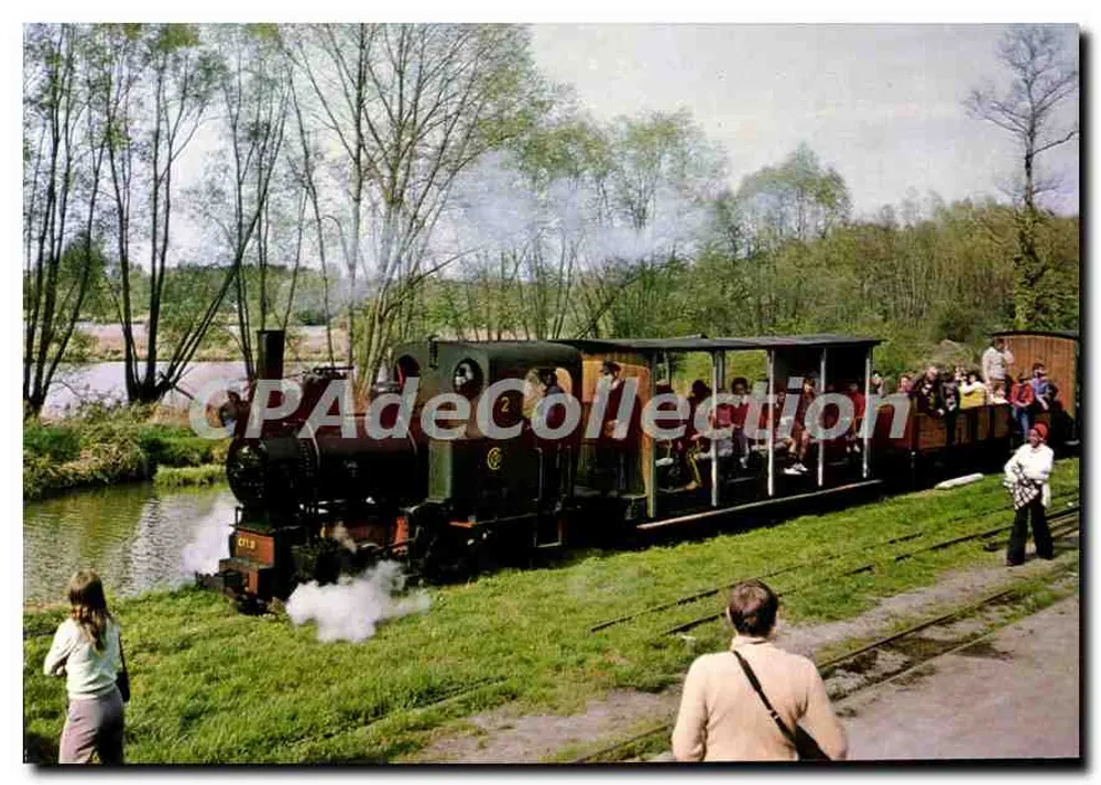 Caminho de Ferro Turístico Froissy-Cappy-Dompiere — O pequeno trem a vapor diante dos lagos da Alta Somme — Edição APPEVA - Frente