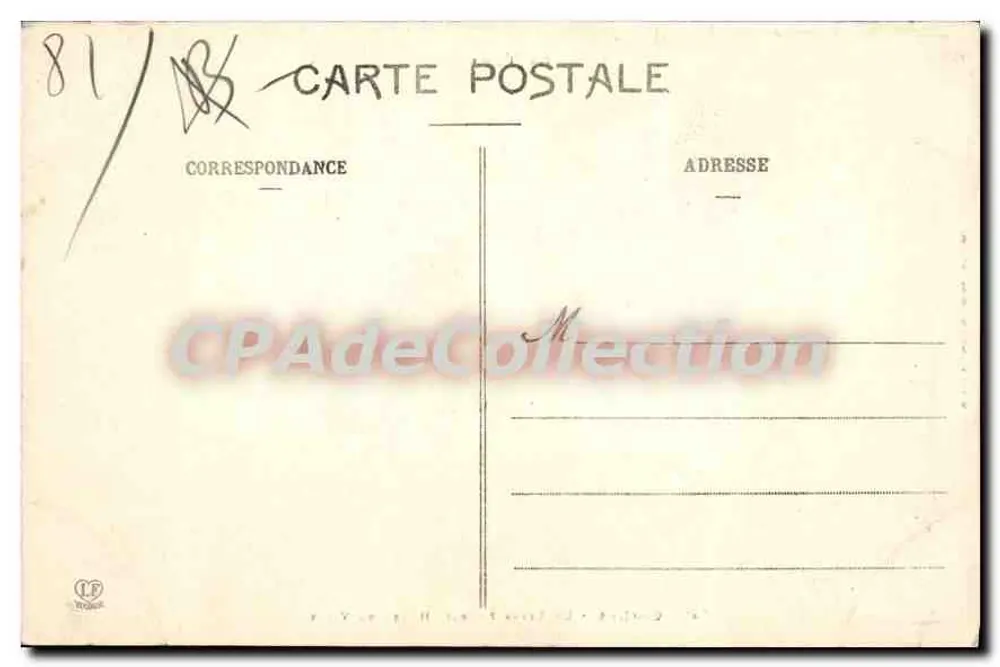 O Livro Ferrat (Hotel de Ville) — Cordes — editor: WINTHROP, LONDON, FRANCE, n° 591 - Verso