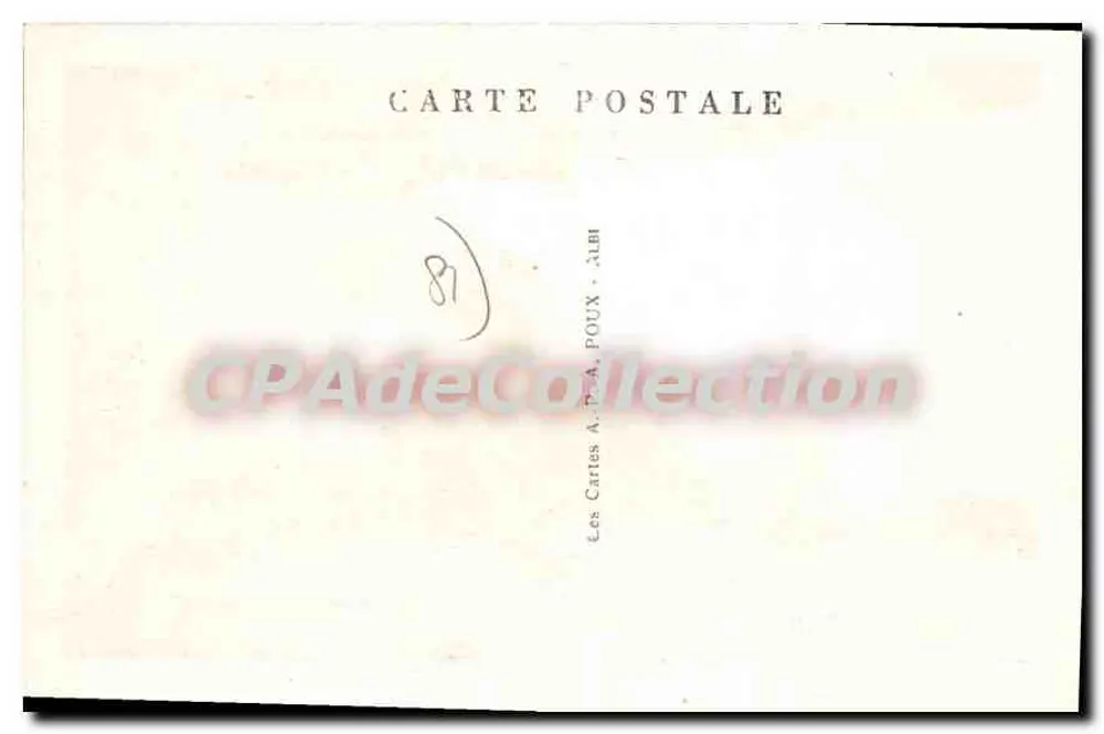Puylaurens — Rue Foulimou — Le Tarn Illustré, n°13 - Achterkant