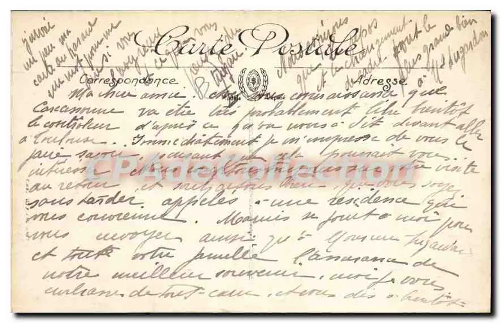 Montauban — Ponte dos Consules — Edição Magasins Réunis - Verso