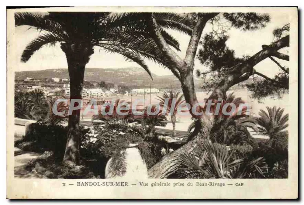 Bandol-sur-Mer — Allgemeiner Blick von Beau-Rivage — CAP — Verlag: ADIA IMP. — NICE - Vorderseite