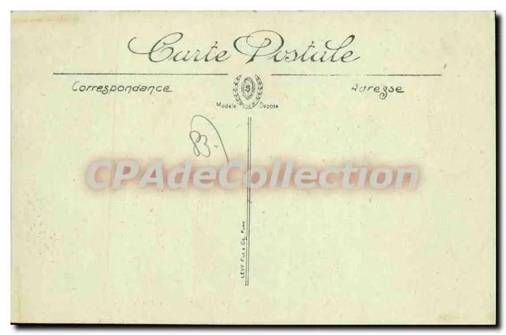 Hyères — A Praia — LL — Selecta - Verso