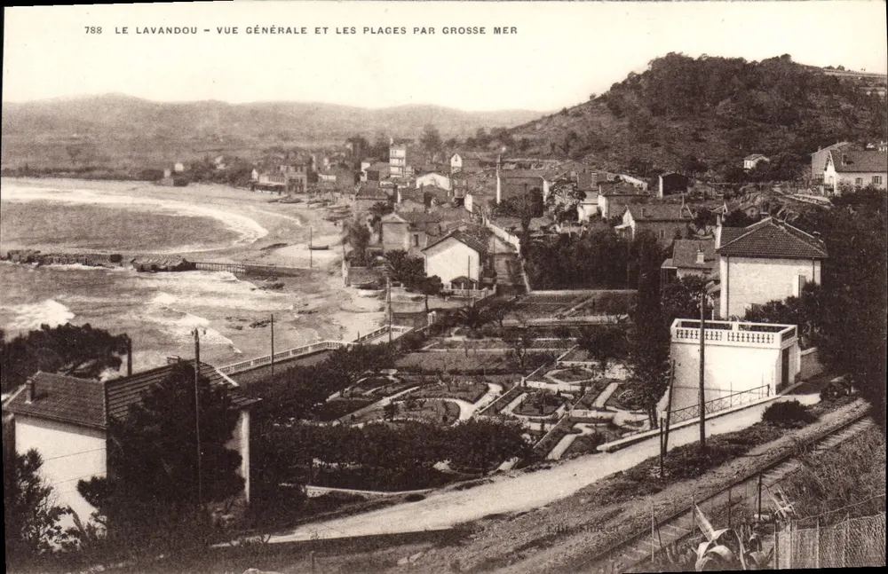Le Lavandou — Allgemeine Ansicht und Strände am Grosse Mer — n°788 - Vorderseite